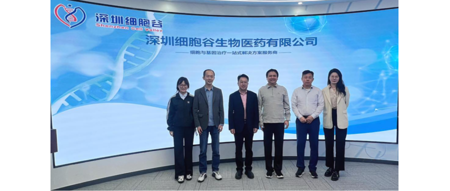 Powerful Collaboration Fuels Innovation! Professor Huang Xi from Qinyuan Regenerative Medicine Visits Shenzhen Cell Valley to Explore New Opportunities in Cell Therapy Cooperation